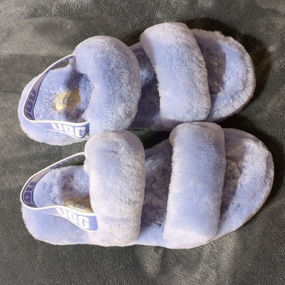 UGG slides UGG sandals sample lilac women size 7 NWOT - Picture 2 of 7
